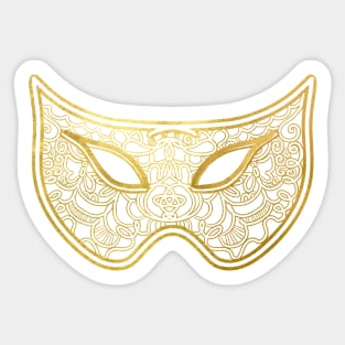 Carnival mask Sticker